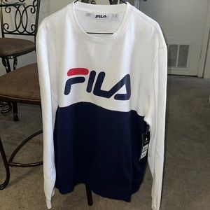 NEVER WORN FILA SWEATSHIRT